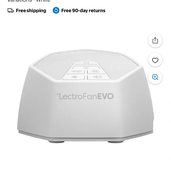 LectroFan EVO White Noise Machine - Picture 1 of 4